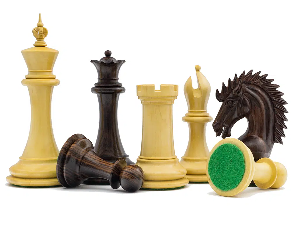 Jeu d'Echecs Sheffield en Bois de Rose