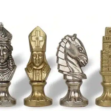 Schaakspel in Metaal Middeleeuws II