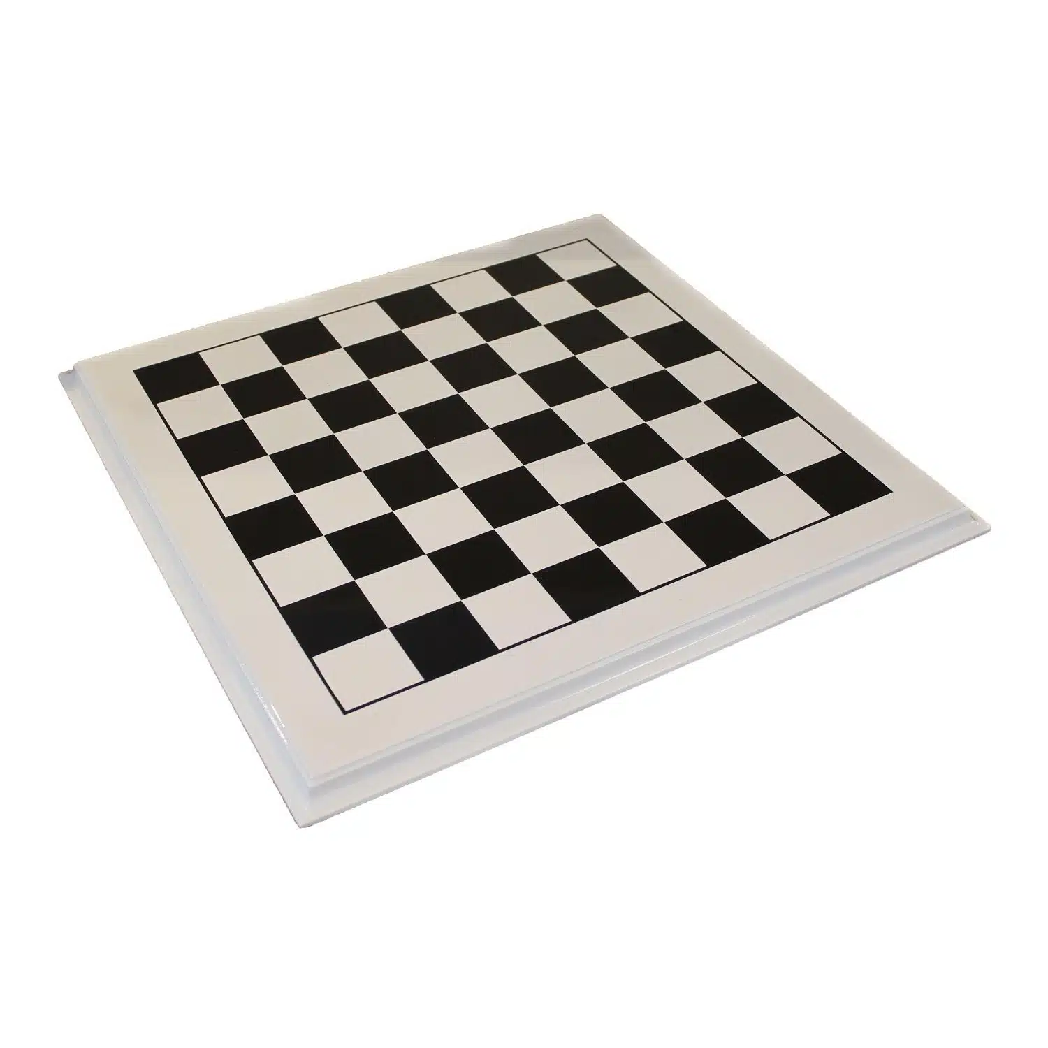 Bicolor Set II Zwart en Wit Houten Schaakbord en Schaakspel in Metaal en Hout Staunton - Afbeelding 5