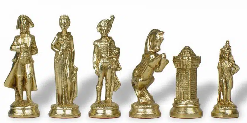 Schaakspel in Metaal Grand Napoleon - Afbeelding 2
