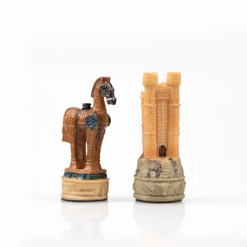 Schaakspel van Kunsthars De Trojaanse Oorlog - Afbeelding 6