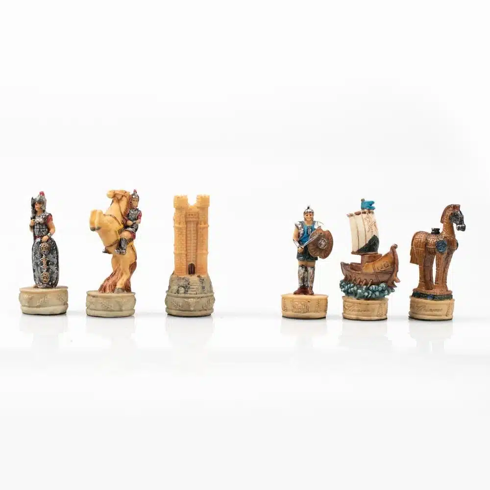 Schaakspel van Kunsthars De Trojaanse Oorlog - Afbeelding 5