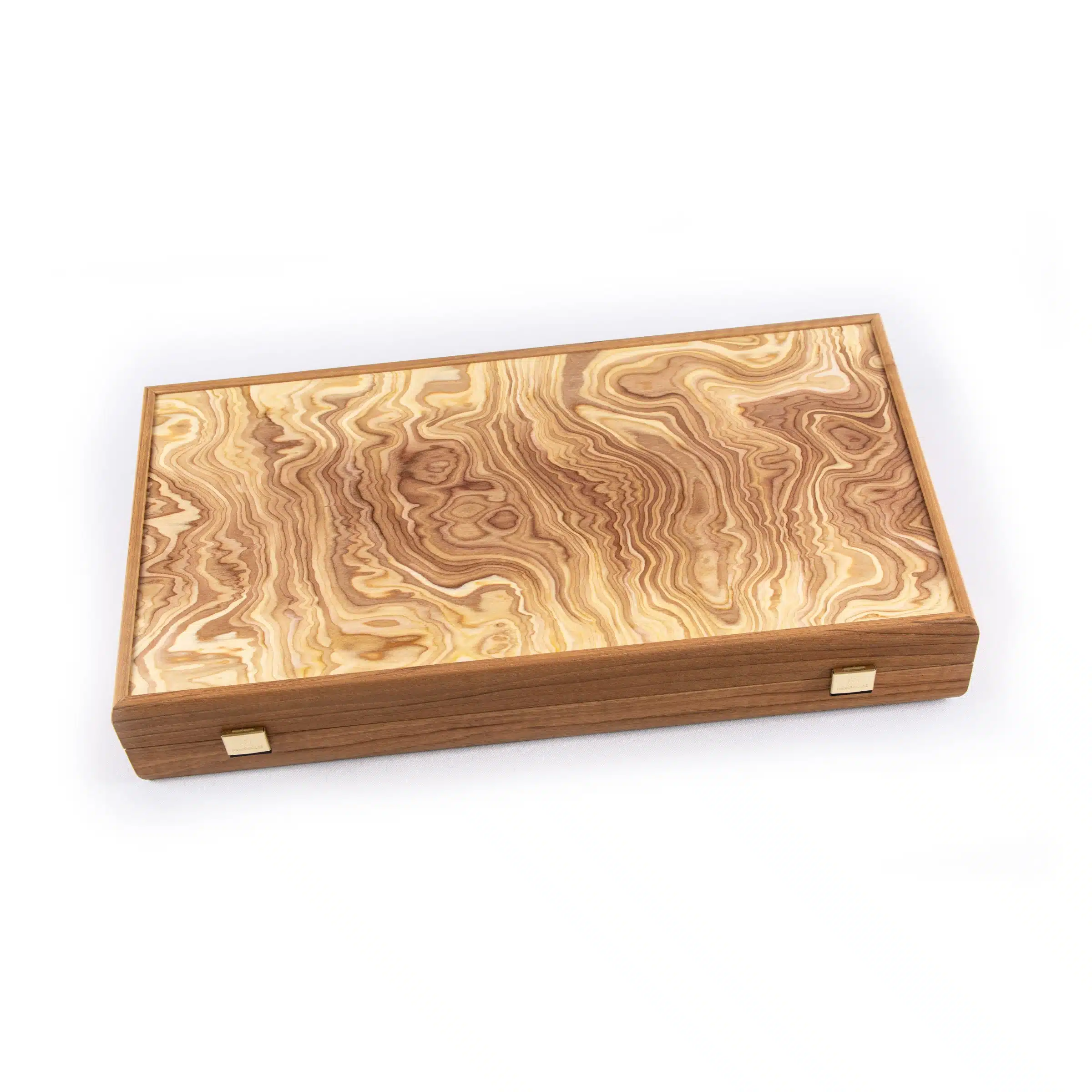 Backgammon van Olijfhout - Afbeelding 5