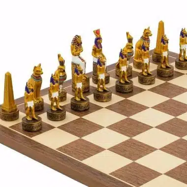 Jeu d'Echecs en Résine 