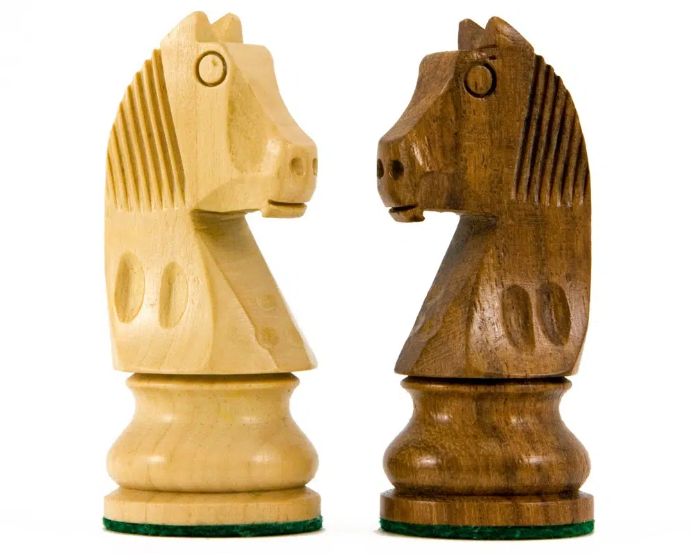 Jeu d'Échecs Staunton en Bois de Sheesham et Bois de Buis