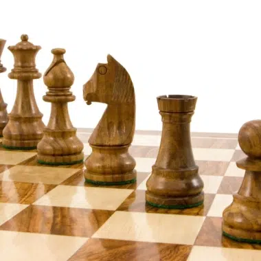 Jeu d'Échecs Staunton en Bois de Sheesham et Bois de Buis