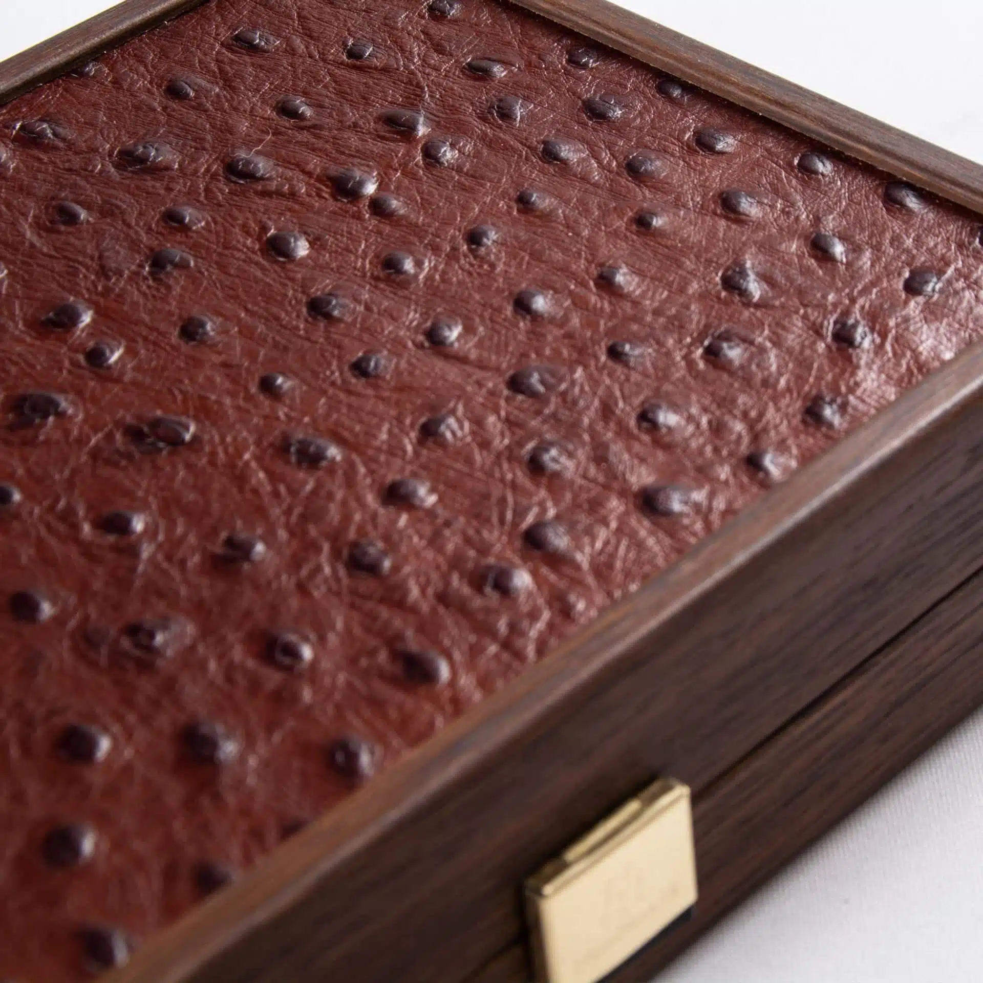 Domino Set Bruin - Kist van Leer en Hout - Afbeelding 4