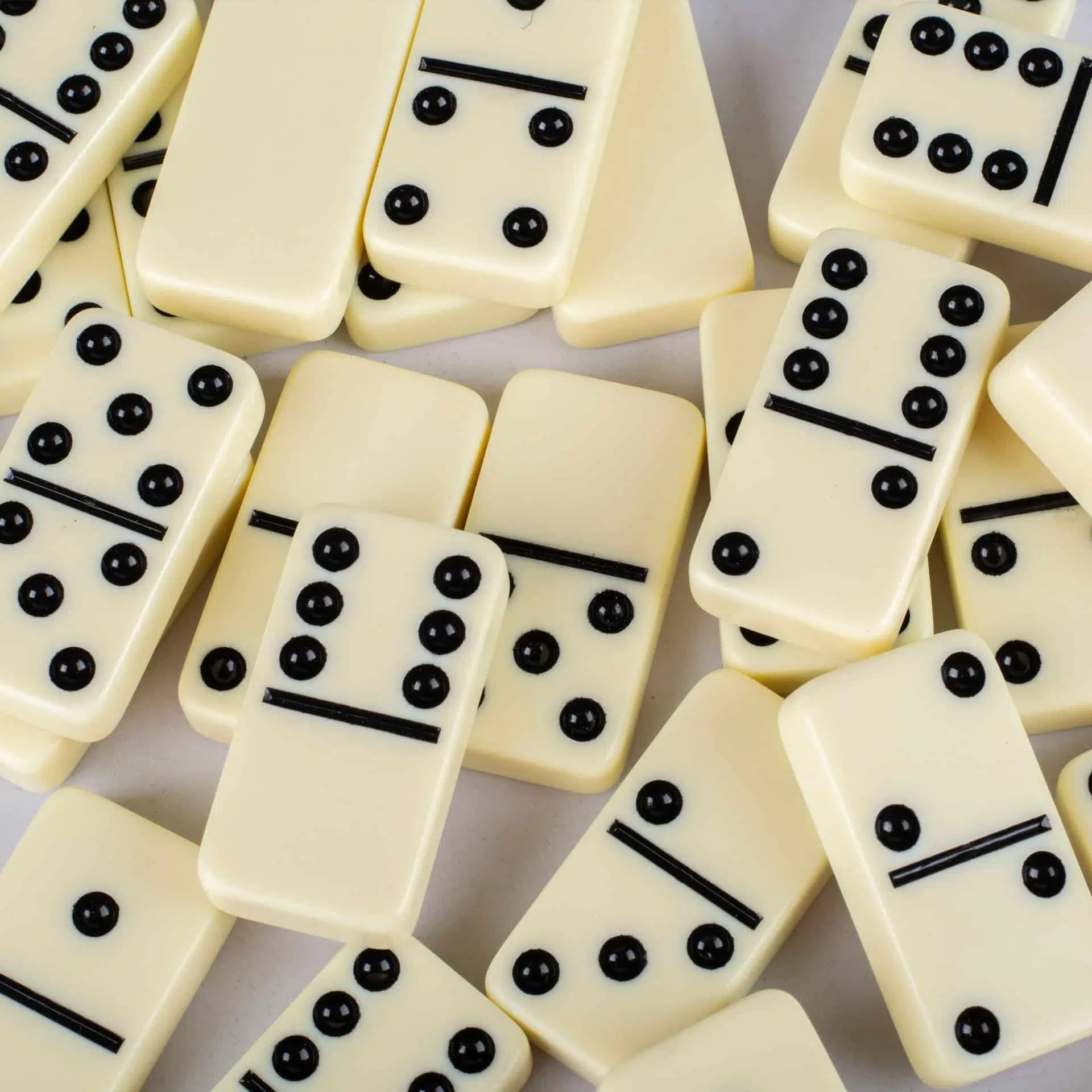 Domino Set Bruin - Kist van Leer en Hout - Afbeelding 5