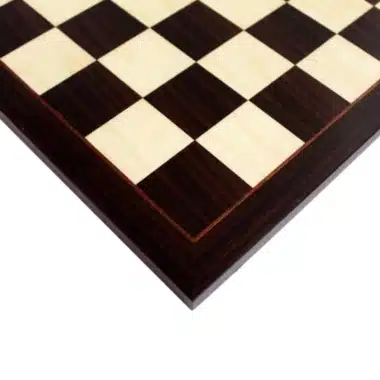 Alternative view of Schaakbord van Rozenhout, Handmatig Ingelegd