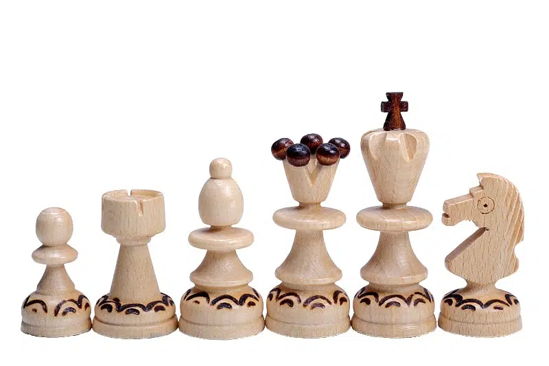 Opvouwbaar Houten Schaakspel - Afbeelding 7