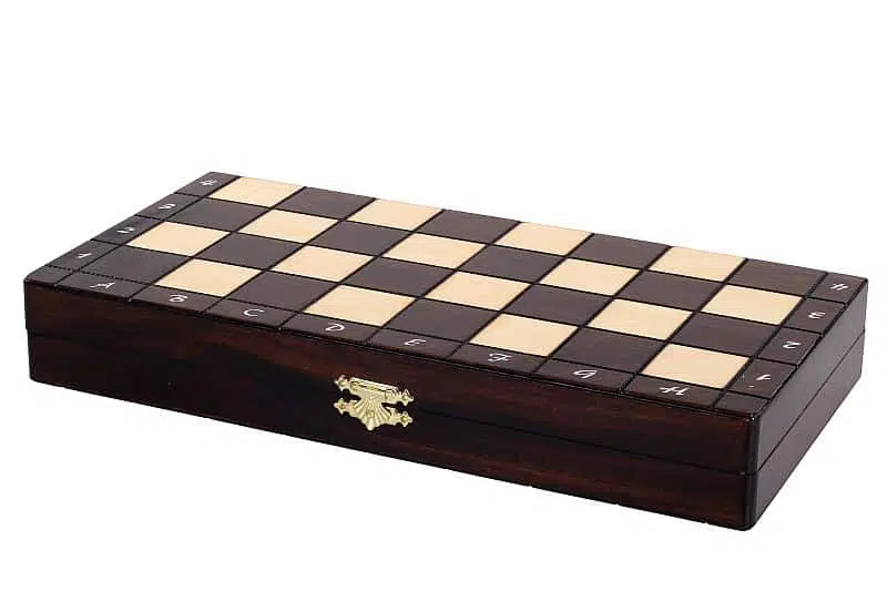 Opvouwbaar Houten Reisschaakspel - Afbeelding 5