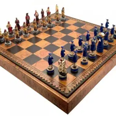 Alternative view of Piratenschaakstukken en Schaakbord in Kunstleer met Opbergruimte