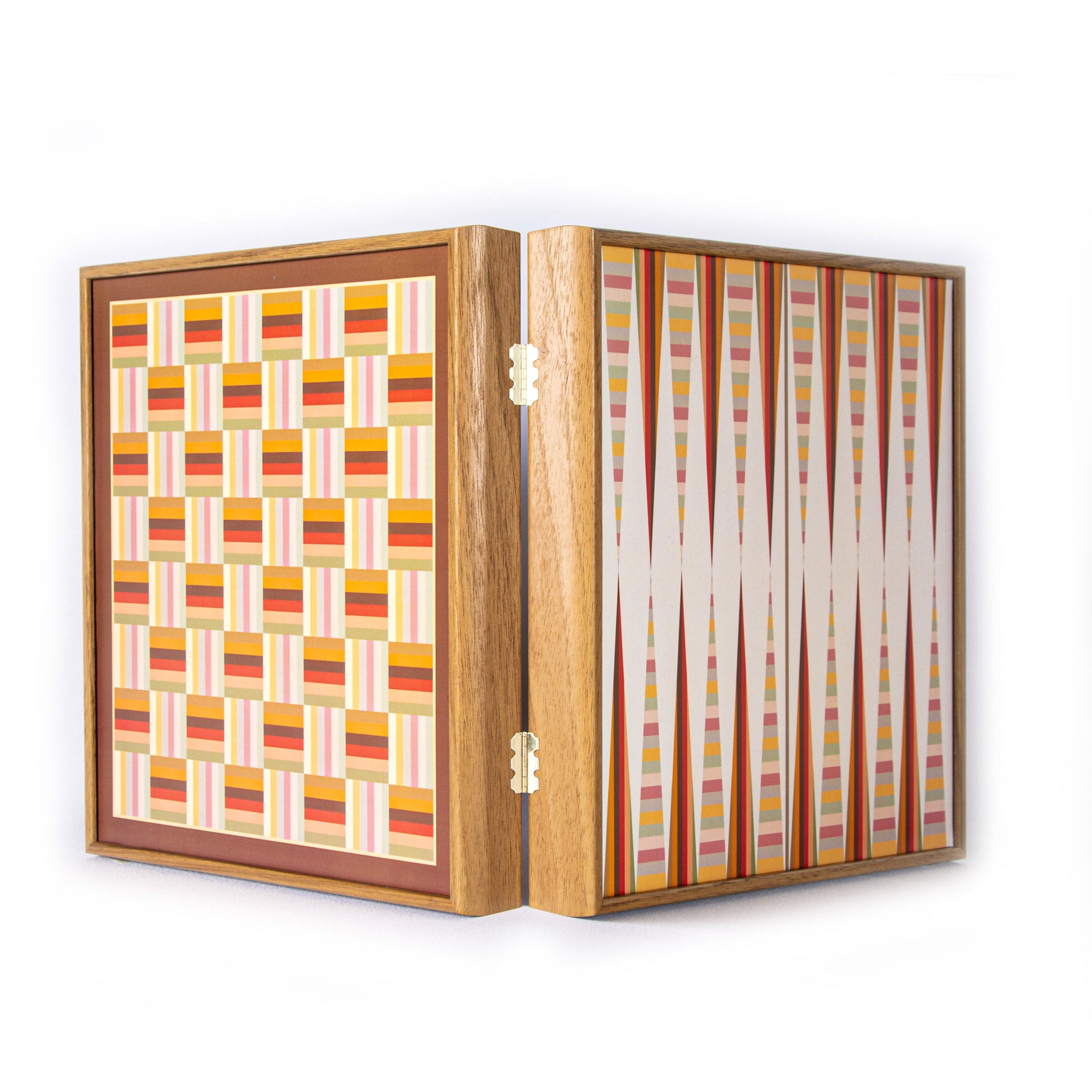 4-in-1 Houten Gezelschapsspel: Schaken, Backgammon, Ludo, Slangen & Ladders - Afbeelding 5