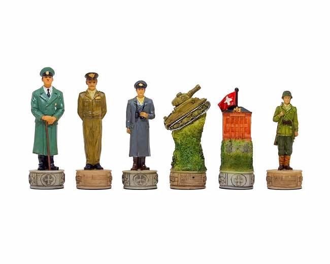 Schaakset Tweede Wereldoorlog - Roosevelt vs Hitler - Afbeelding 4