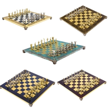 Jeu d'Echecs Grec - Guerrier Minoéen