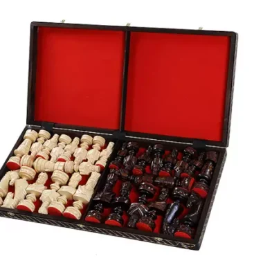Jeu d’Echecs Geant en Bois 