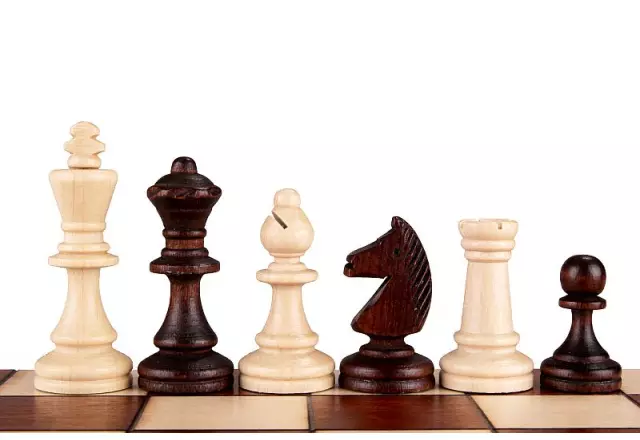 Jeu d'Échecs Magnétique 35x35 cm – Echiquier Magnetique en Bois avec Pièces Staunton