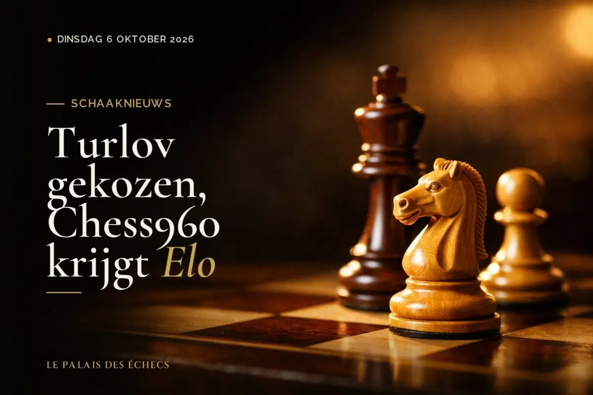 Turlov gekozen, Chess960 krijgt Elo