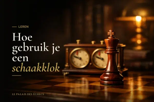 Hoe gebruik je een schaakklok