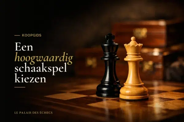 Een hoogwaardig schaakspel kiezen