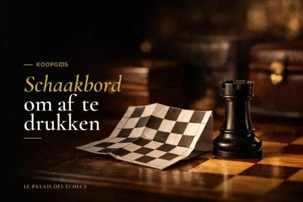 Schaakbord om af te drukken