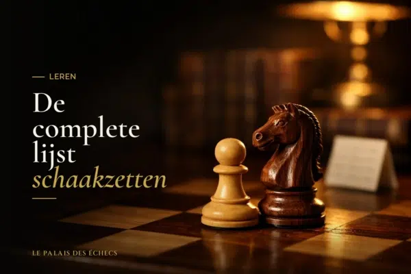De complete lijst schaakzetten