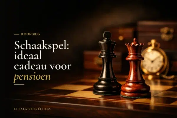 Schaakspel: ideaal cadeau voor pensioen