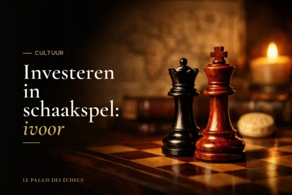 Investeren in schaakspel: ivoor
